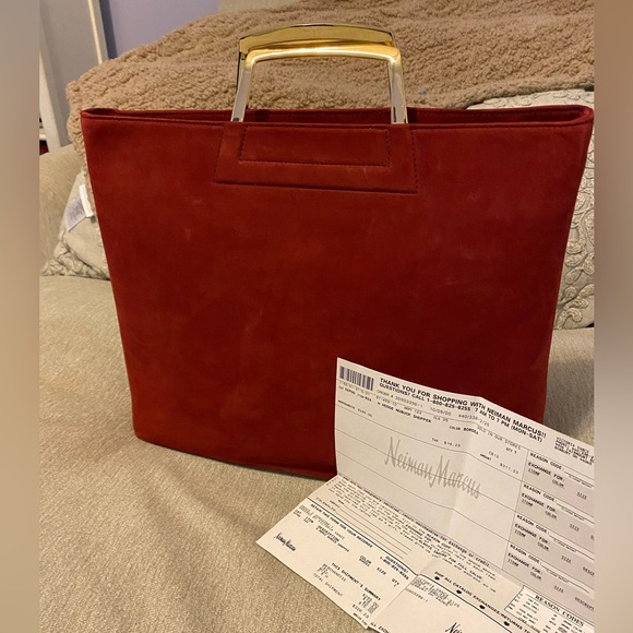 NWT Hamilton Hodge Nubuck Shopper Bag - Picture 1 of 16